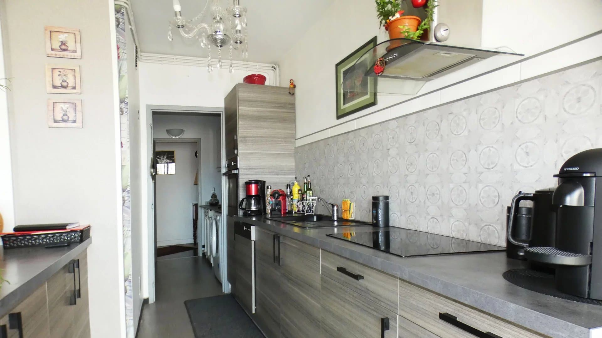 Perpignan Centre ville Appartement traversant t3 dans résidence sécurisée - vue 5