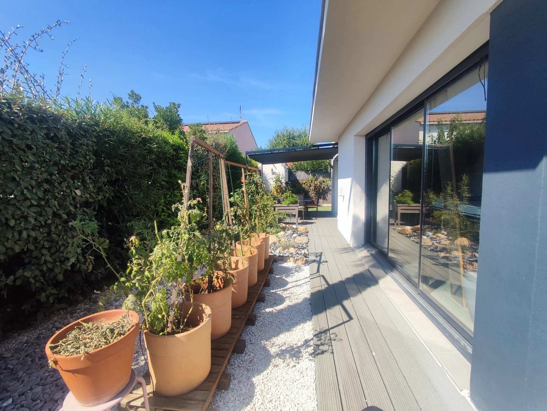 Perpignan Maison architecte vue panoramique 3 faces - vue 2